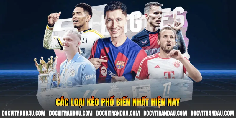 Các loại kèo phổ biến nhất hiện nay