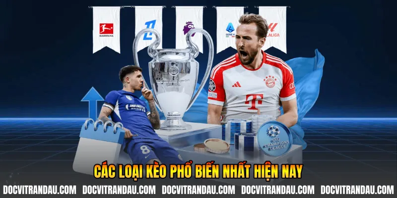 Các loại kèo phổ biến nhất hiện nay