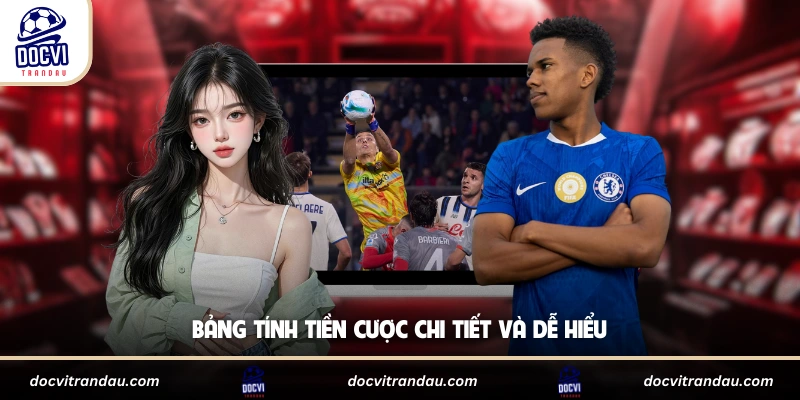 Bảng tính tiền cược chi tiết và dễ hiểu